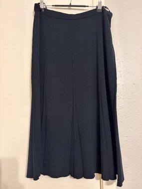 Bloomingdale's Black Knit Maxi Skirt